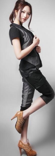 青春时尚模特的头像