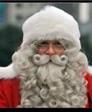 平安夜圣诞老人的头像