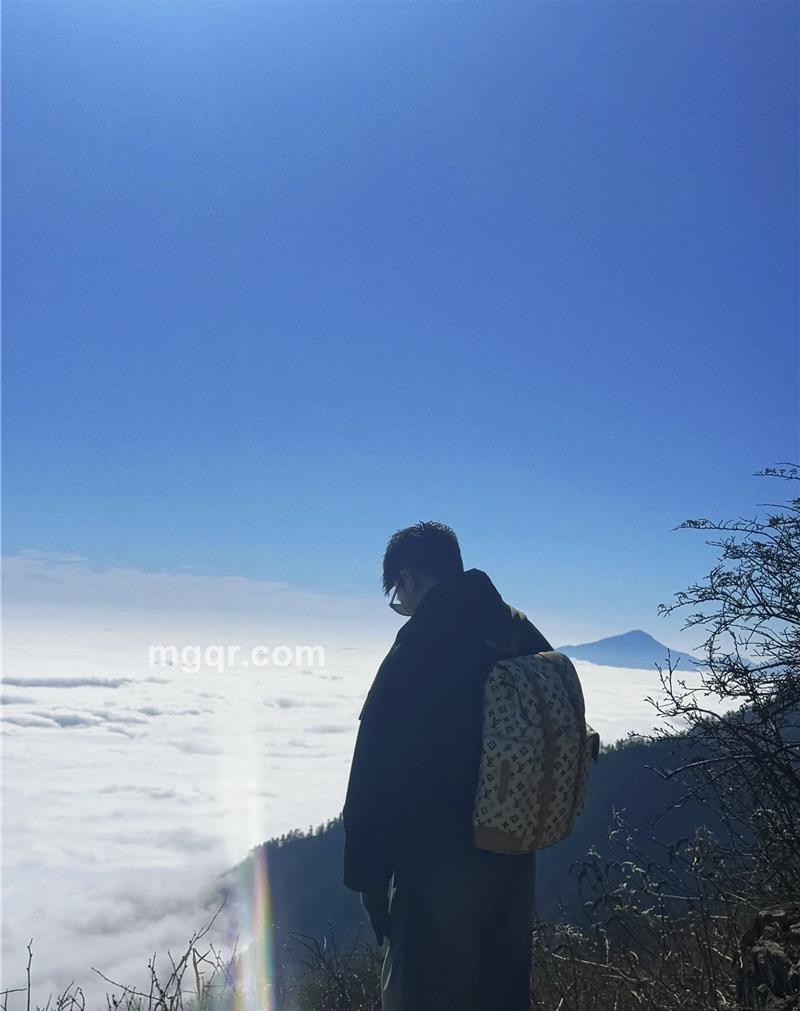 星空下的爱恋的照片